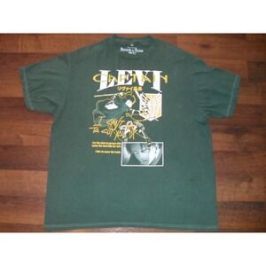 Attack on Titan Levi Final Season T-Shirt Crunchyroll BoxLunch Anime Manga XL GR